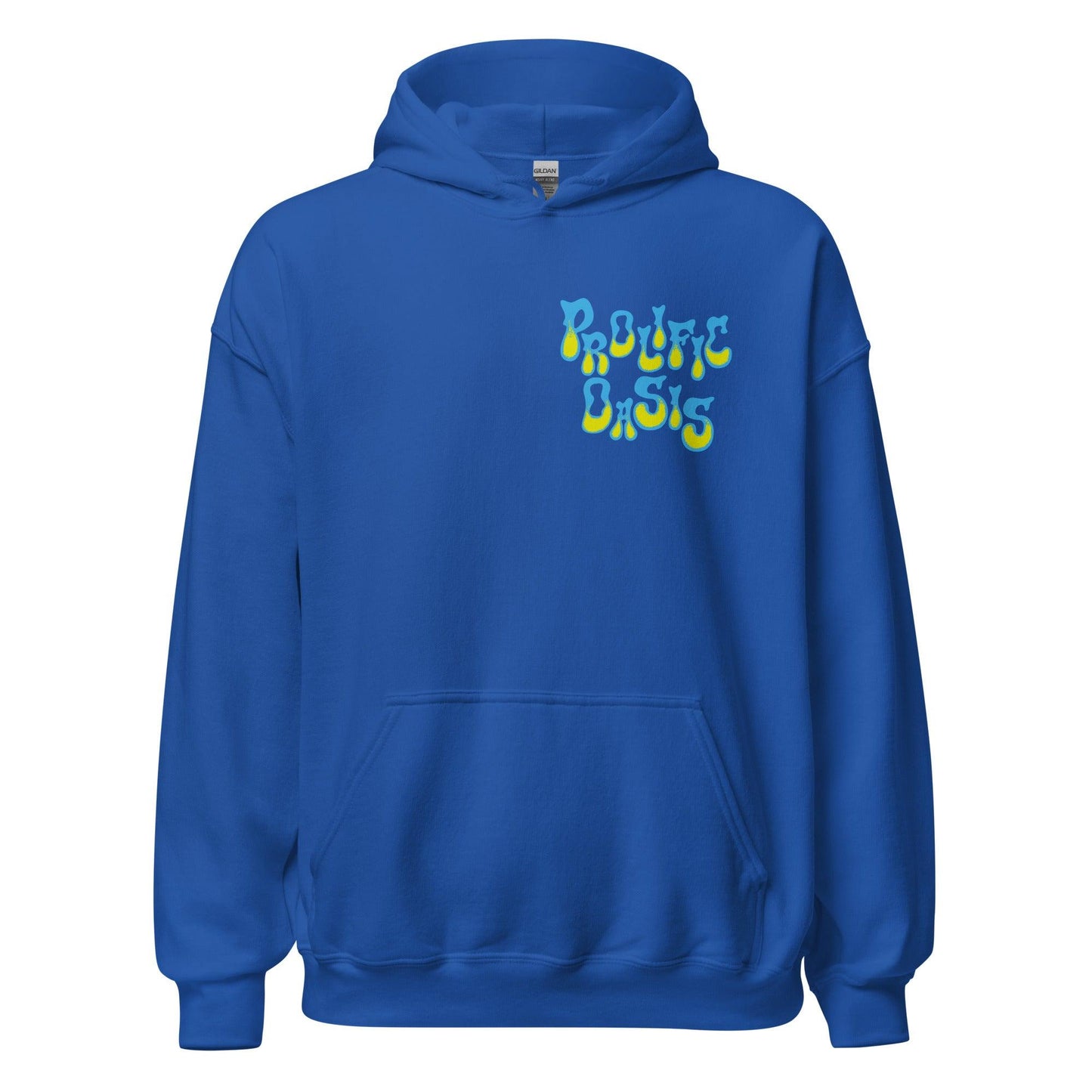 Psych Blue Hoodie - Prolific Oasis