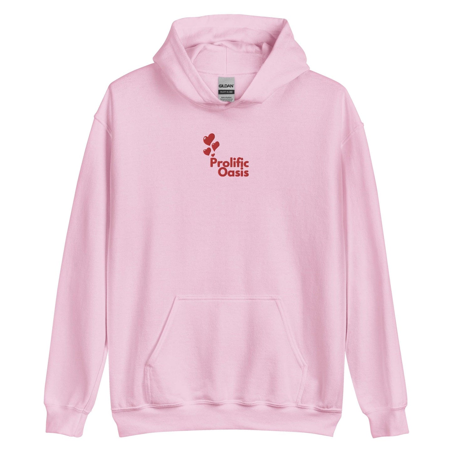Red Hearts Hoodie (Valentine's Day) - Prolific Oasis