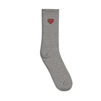 Love Embroidered Socks
