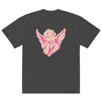 Oversized Cupid's Bow Faded T-shirt
