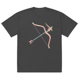 Oversized Cupid's Bow Faded T-shirt