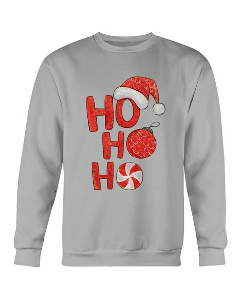 HO HO HO Santa Christmas Sweatshirt