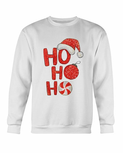 HO HO HO Santa Christmas Sweatshirt