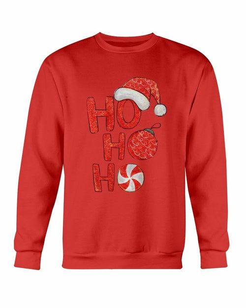 HO HO HO Santa Christmas Sweatshirt