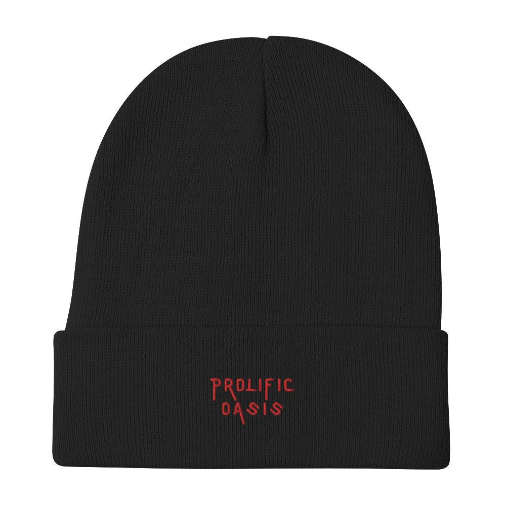 Prolific Black Beanie - Prolific Oasis