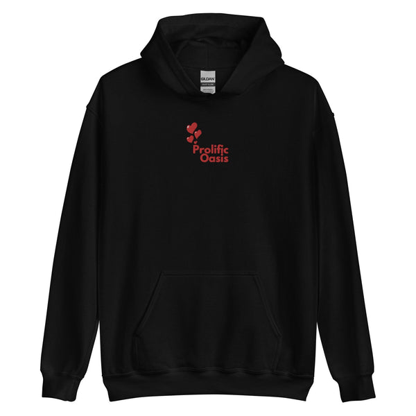 Red Hearts Hoodie (Valentine's Day) - Prolific Oasis