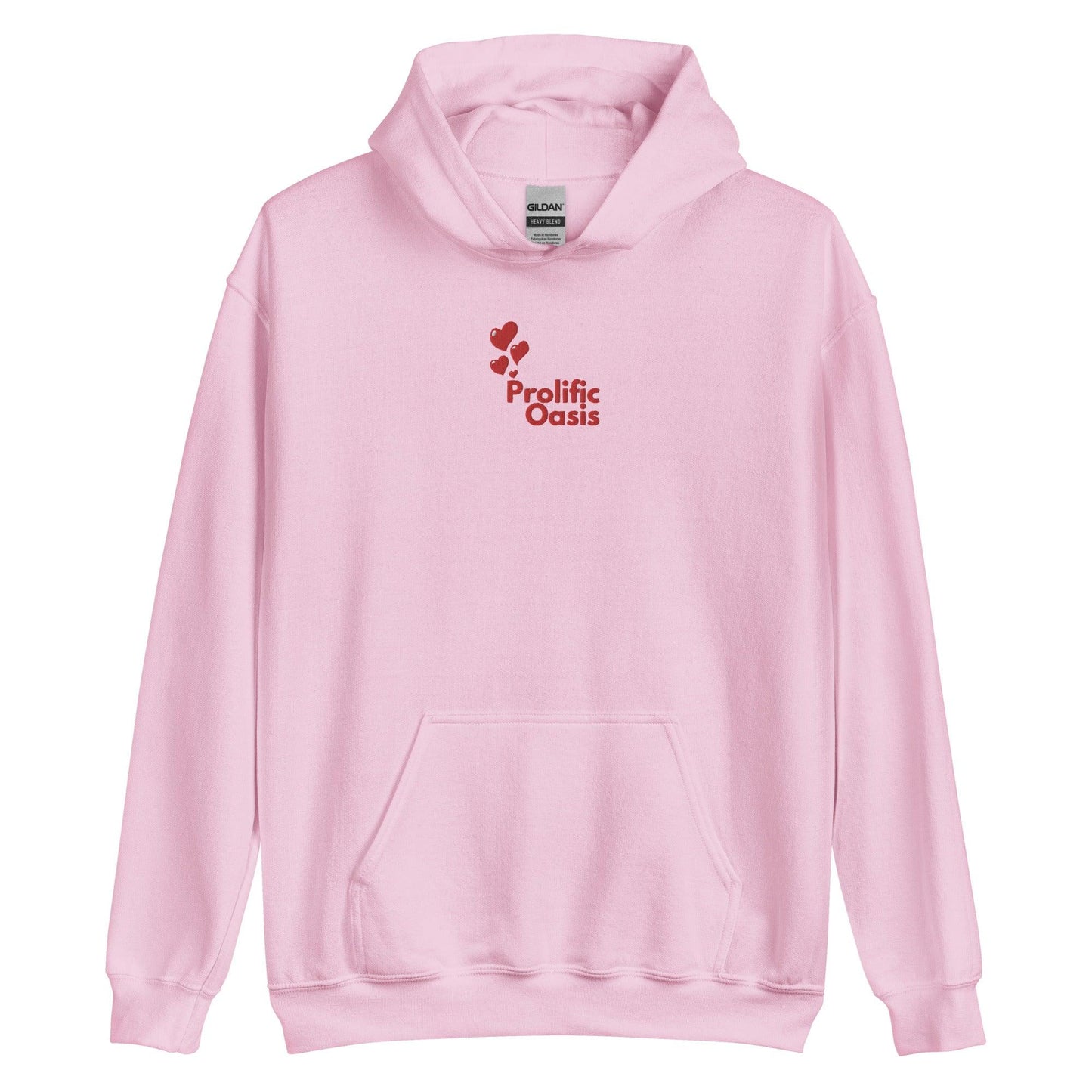 Red Hearts Hoodie (Valentine's Day) - Prolific Oasis