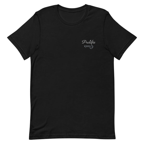 Flipped Blacik t-shirt - Prolific Oasis